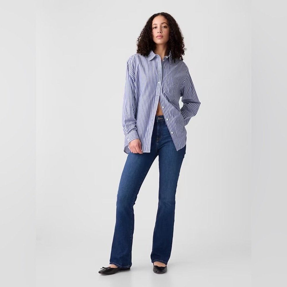 GAP Mid Rise Baby Boot Jeans